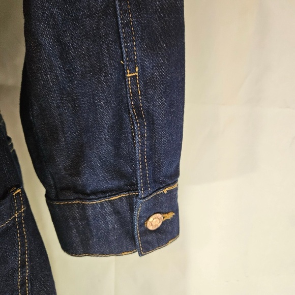 Zara Dark Blue Denim Jumpsuit - Picture 5 of 5